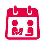 Icone satisfaction rendez-vous One to One partenaires Les Assises