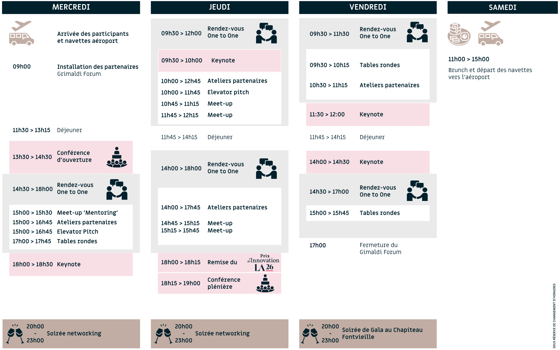 Les Assises 2026 | Le programme de l'édition en un coup d'œil