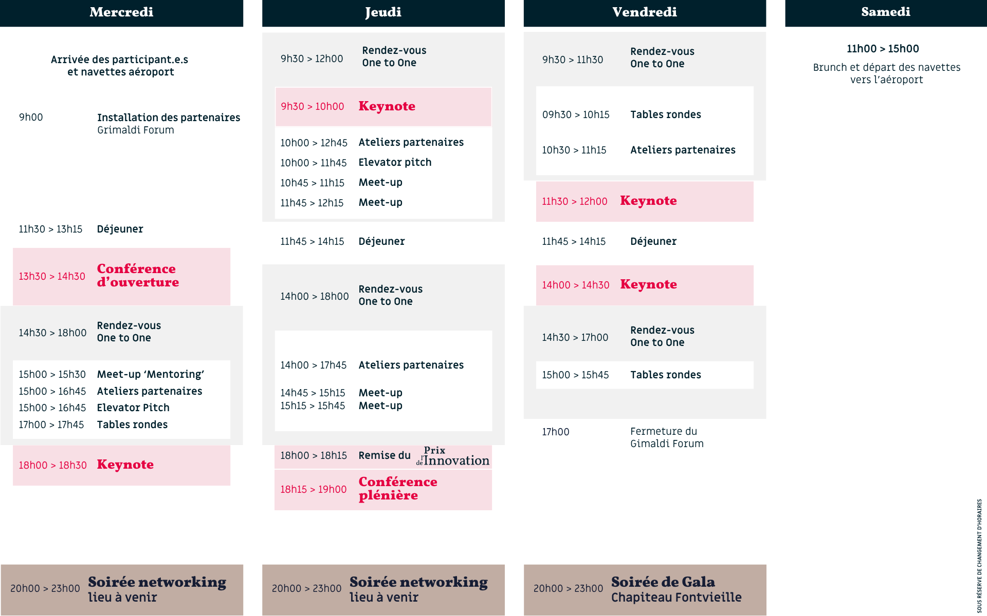 Les Assises 2026 | Le programme de l'édition en un coup d'œil