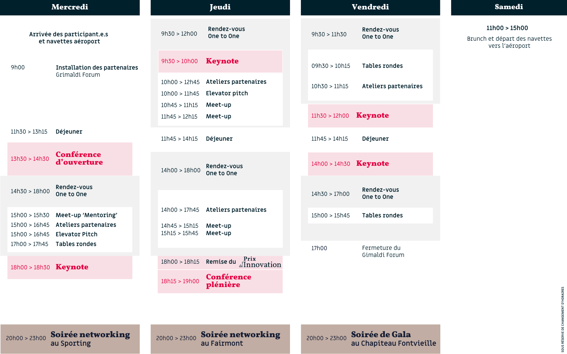Les Assises 2026 | Le programme de l'édition en un coup d'œil